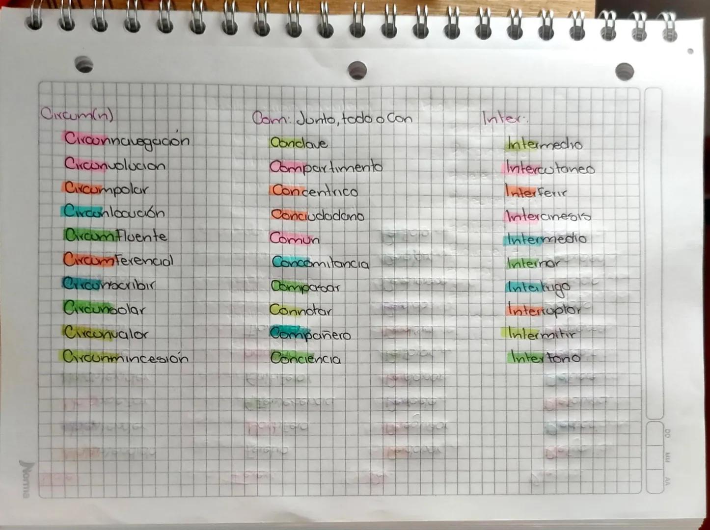 Fono: Sonido

Foto: Luz

Goe: Tierra

Hem

Fonologia

Fotometría

Geografia

Hemostatico

Fonografia

Fotografía

Geologia

Hemohsis

Fonogr