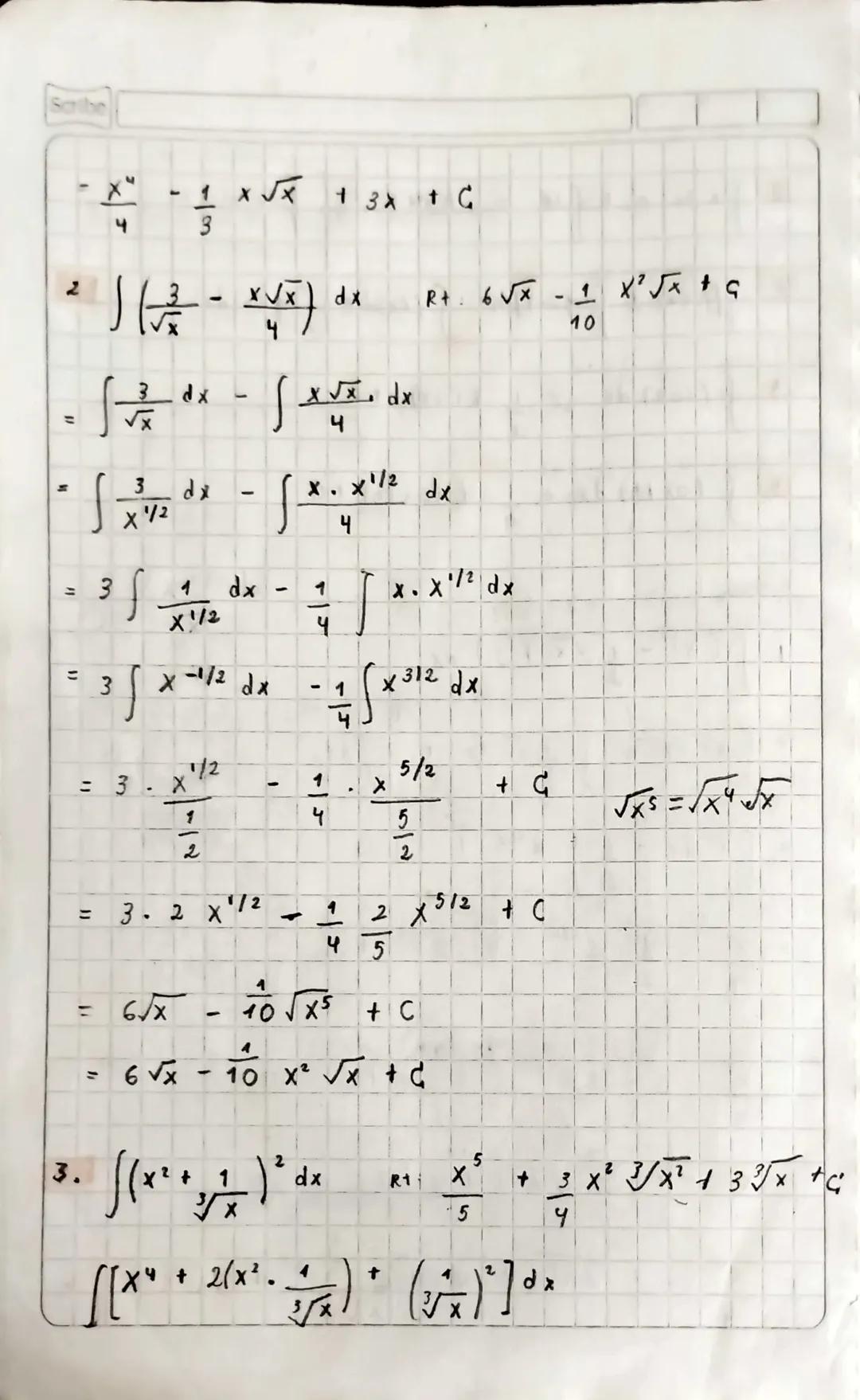 Scribe
-
1. Integral indefinida primitiv
objetivo: se realitata on proceso inverso
ia integral es un producto.
Perivada: raton
f'(x0)
± 3
Ar