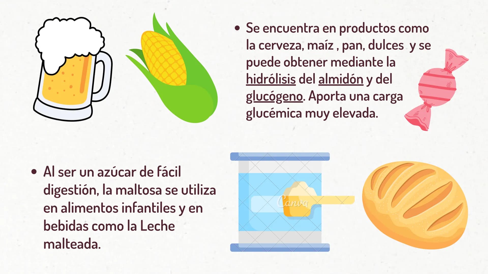 LA MALTOSA
*
CAMILA YANDAR HOCH2
HOCH2
DISACARIDOS
Es un tipo de glúcido que se origina
por
la unión o condensación de dos
monosacáridos. Se