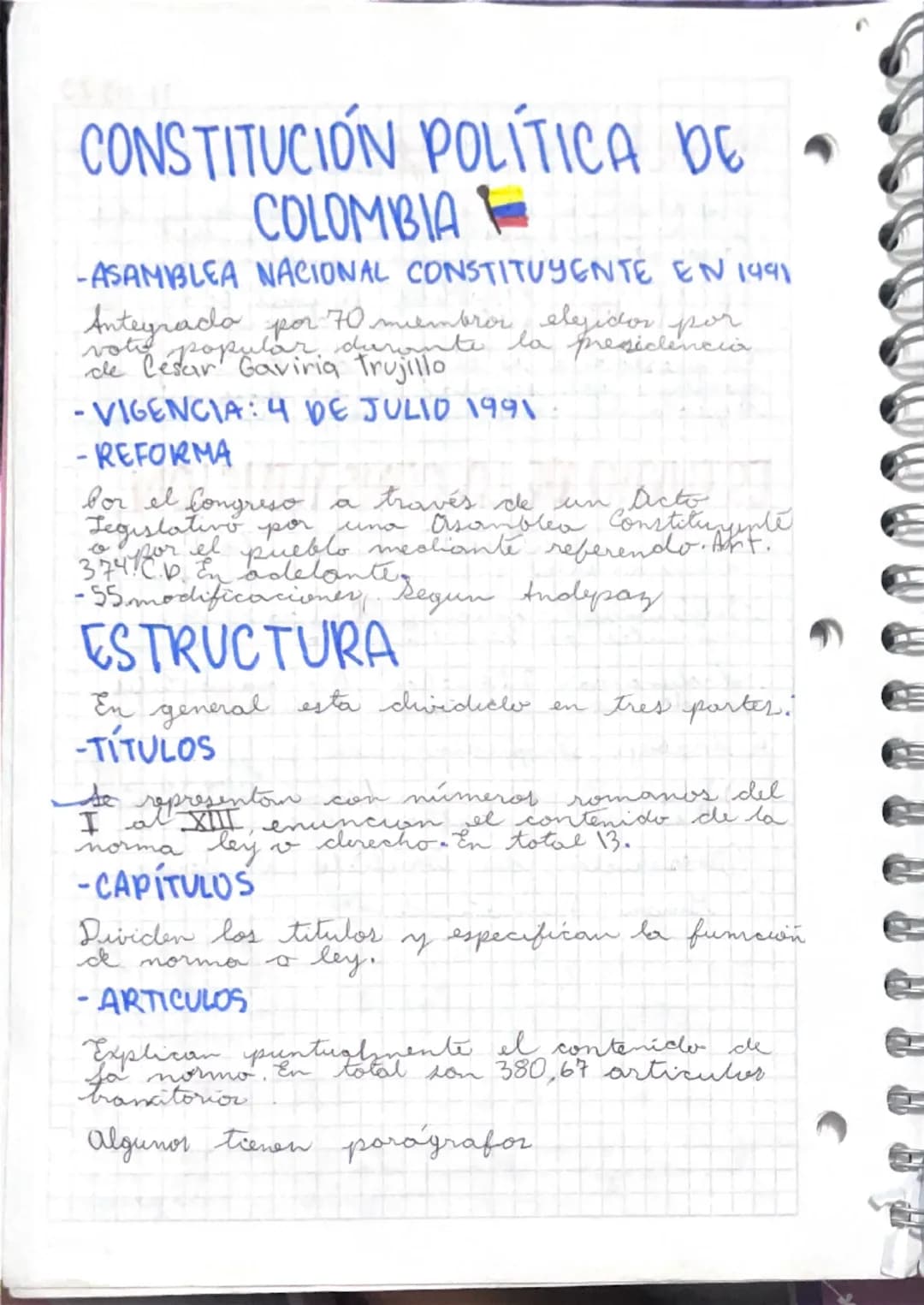 La Constitución Política 