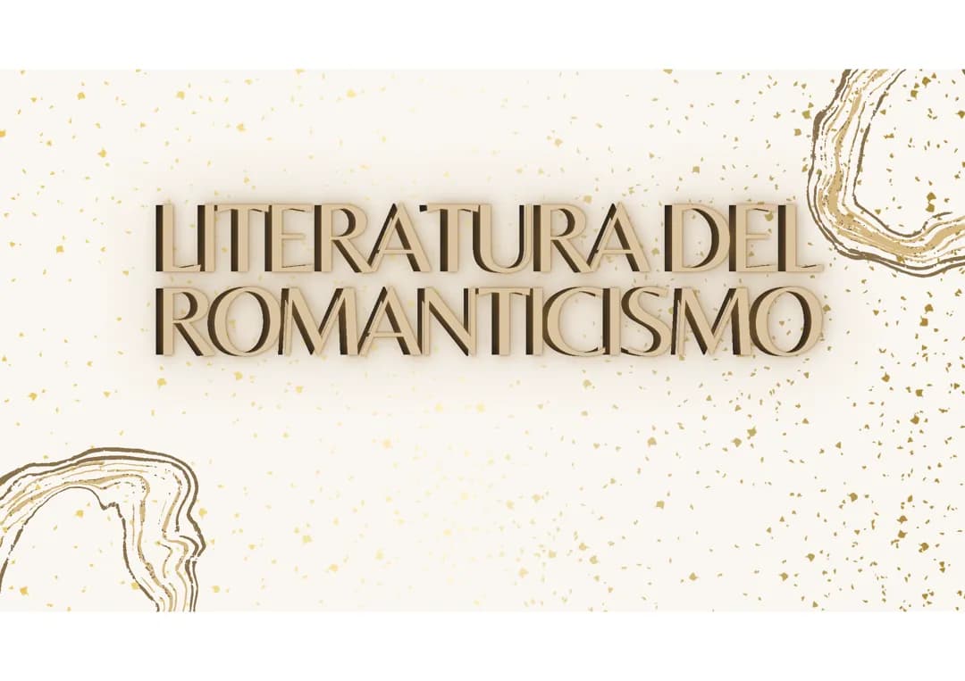 Literatura del romanticismo