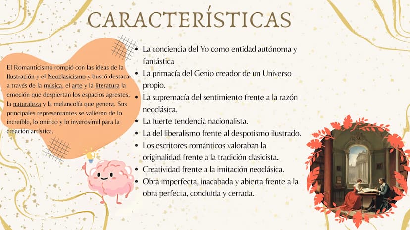 LITERATURA DEL
ROMANTICISMO ¿QUÉ ES EL
ROMANTICISMO?
El Romanticismo es un movimiento cultural,
artístico y literario que se originó en Alem
