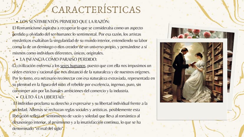 LITERATURA DEL
ROMANTICISMO ¿QUÉ ES EL
ROMANTICISMO?
El Romanticismo es un movimiento cultural,
artístico y literario que se originó en Alem