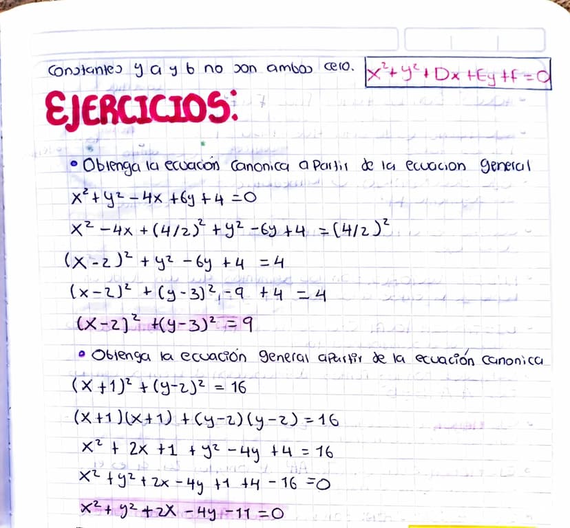 conicas
CIRCUNFERENCIA.
Definición Linea curvo cerrada cuyos
Puntos equistan de otro Situado en
el mismo Piano que sellama centro
Es una fig