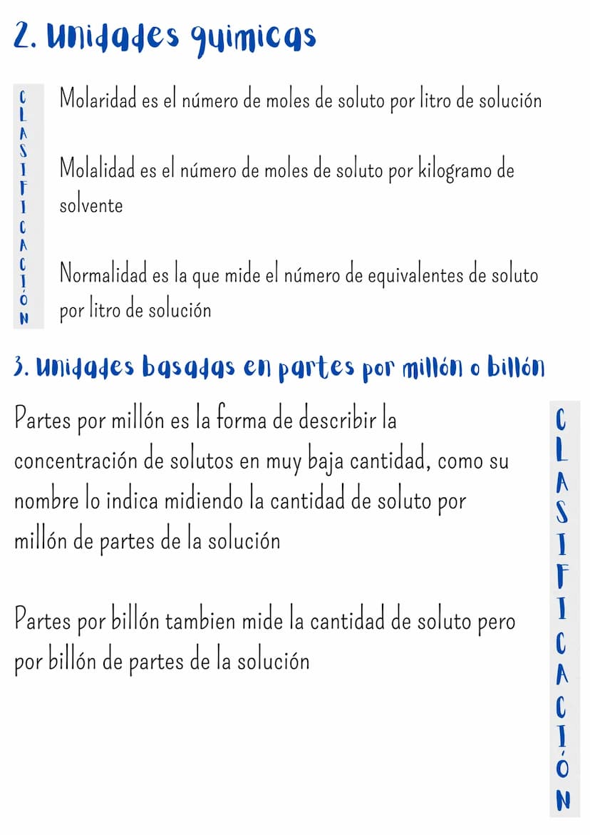 Introducción a los conceptos basicos de
unidades de concentración fisicoquimicas
la concentración es una medida que sirve para indicar la ca