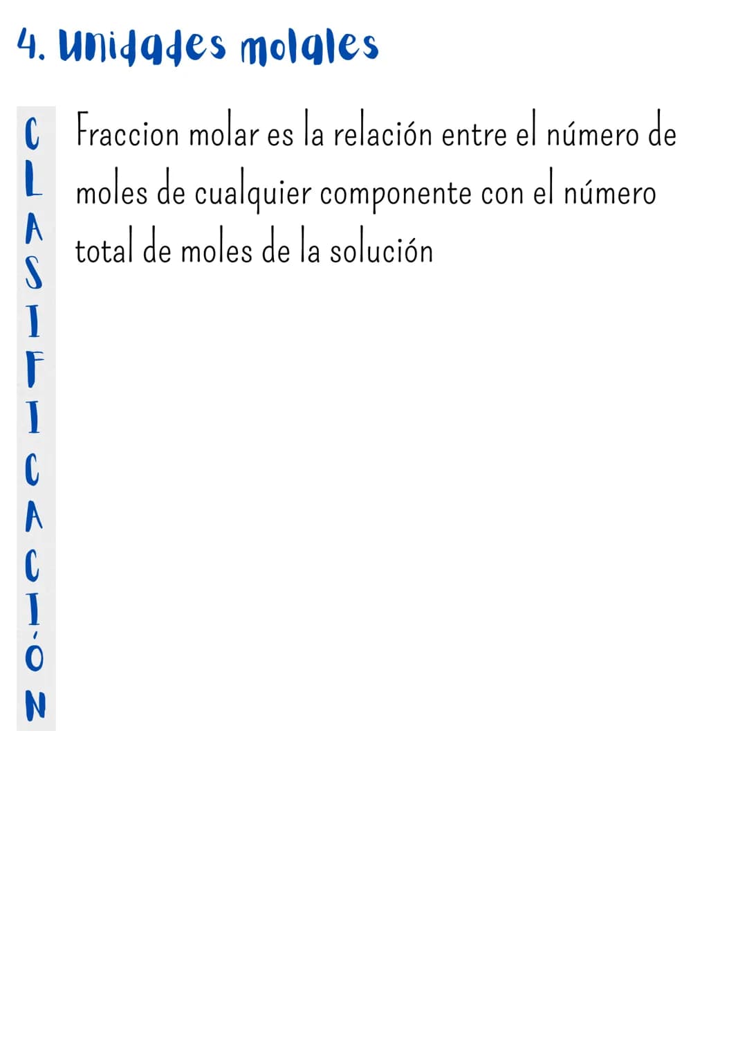 Introducción a los conceptos basicos de
unidades de concentración fisicoquimicas
la concentración es una medida que sirve para indicar la ca