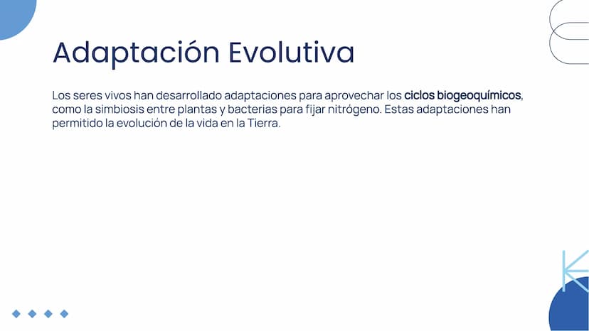 Importancia de los
Ciclos
Biogeoquímicos en
el Ecosistema Introducción
Los ciclos biogeoquímicos son procesos fundamentales
para el equilibr