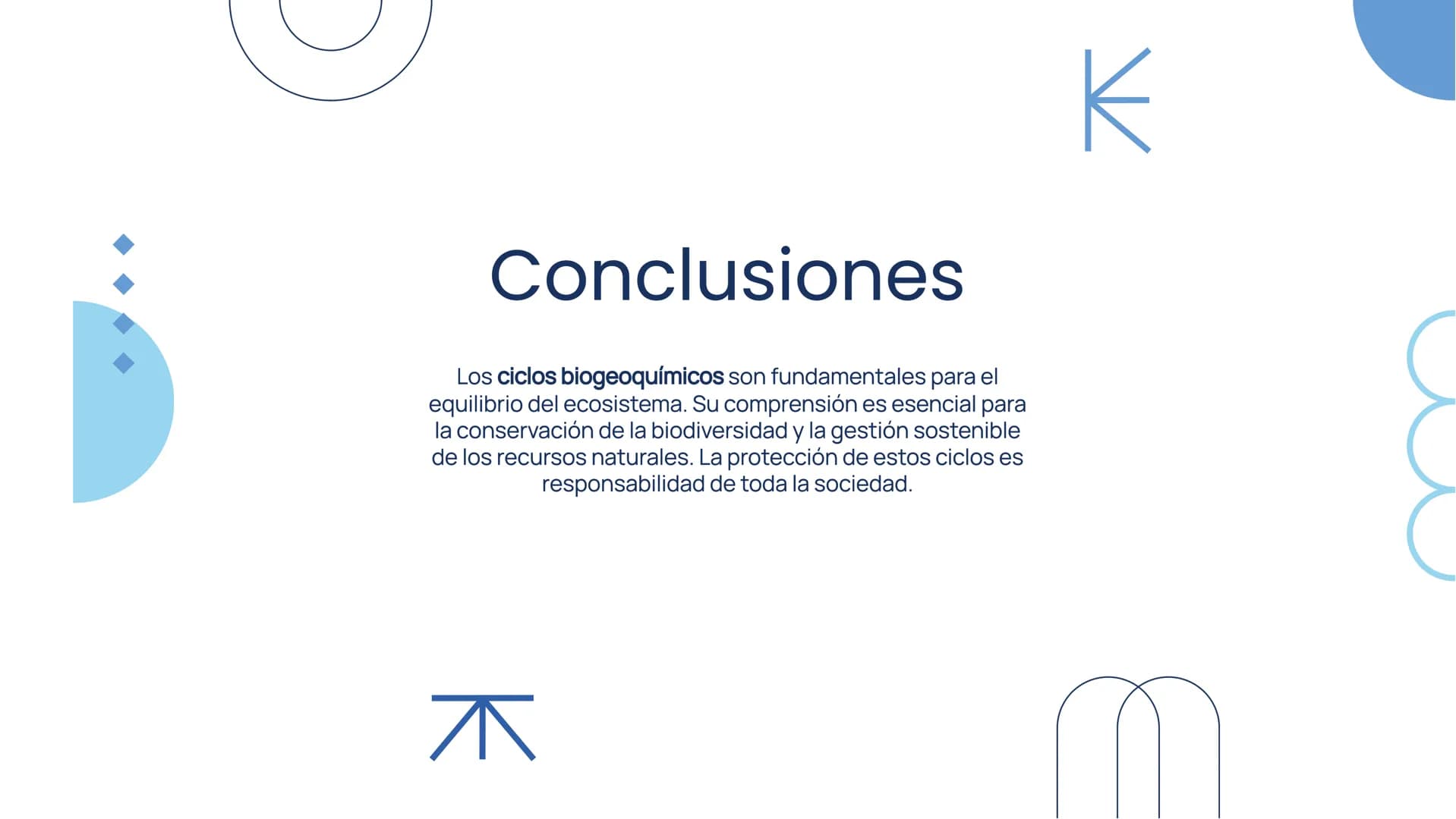 Importancia de los
Ciclos
Biogeoquímicos en
el Ecosistema Introducción
Los ciclos biogeoquímicos son procesos fundamentales
para el equilibr