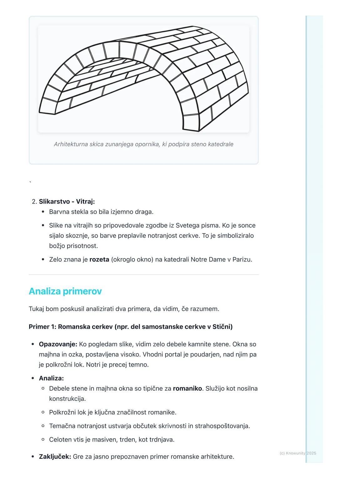 # Srednji vek (Romanika in
Gotika)

Uvod v srednji vek

Srednji vek je dolgo obdobje v evropski zgodovini, približno od 5. do 15.
stoletja. 
