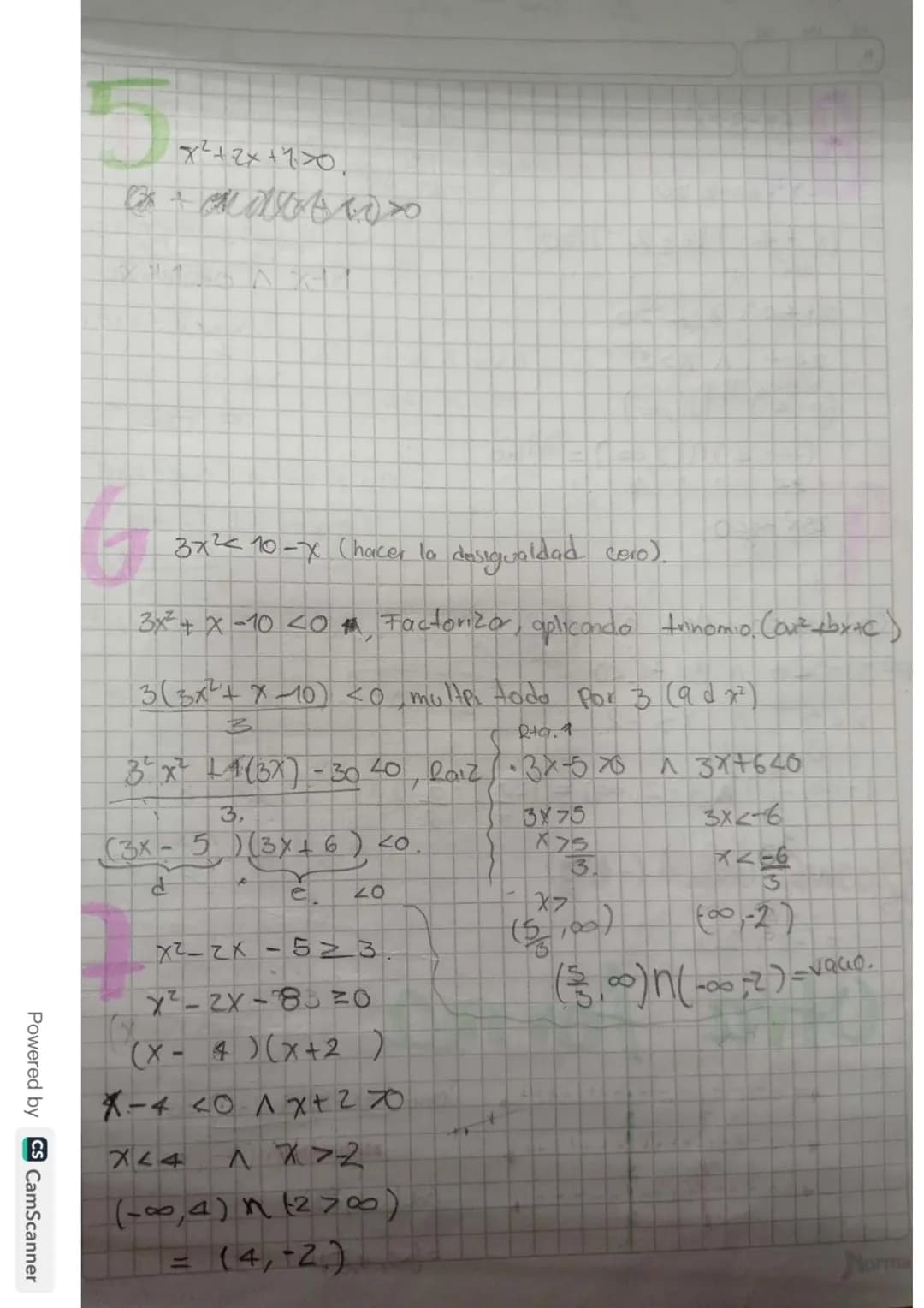 25 de abril
Solución de
143
Inecuación Cuadratica
• una inecuacion Cuadratico, es de la forma
Cen a
abyCER
9
a70
INSTITUTO TÉCNICO NUEVA FAM