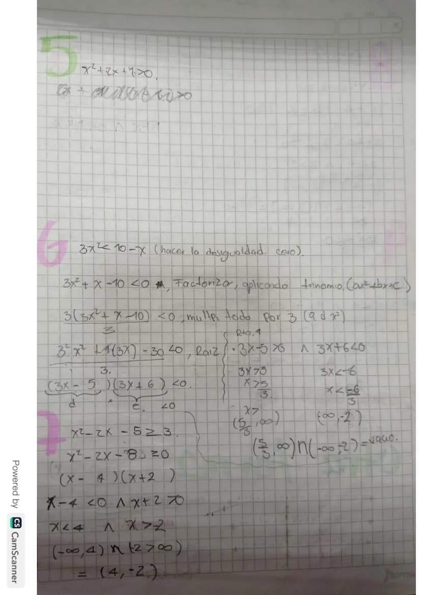 25 de abril
Solución de
143
Inecuación Cuadratica
• una inecuacion Cuadratico, es de la forma
Cen a
abyCER
9
a70
INSTITUTO TÉCNICO NUEVA FAM