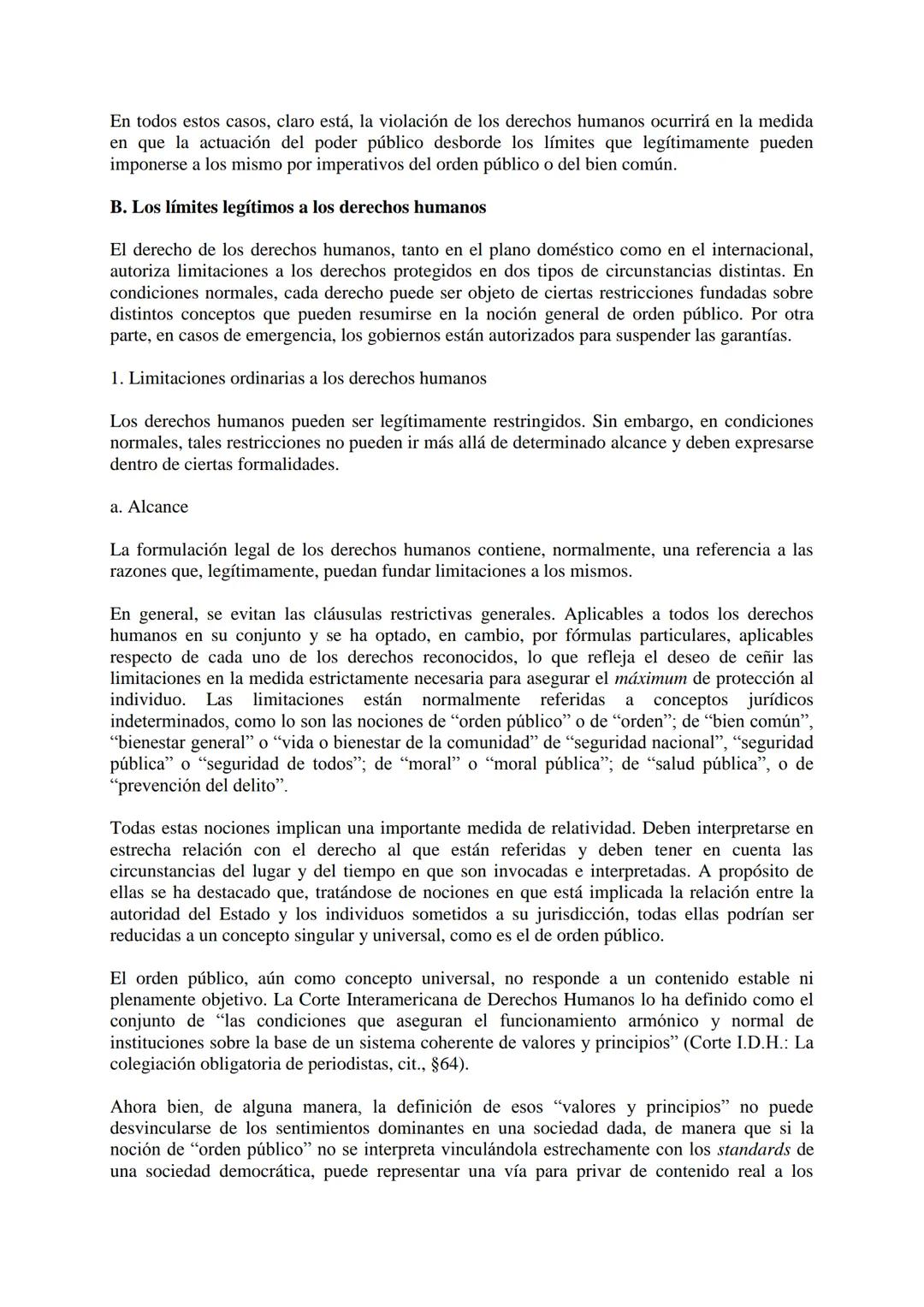 EL CONCEPTO DE DERECHOS HUMANOS[1][1]
Pedro Nikken[2][2]
La noción de derechos humanos se corresponde con la afirmación de la dignidad de la