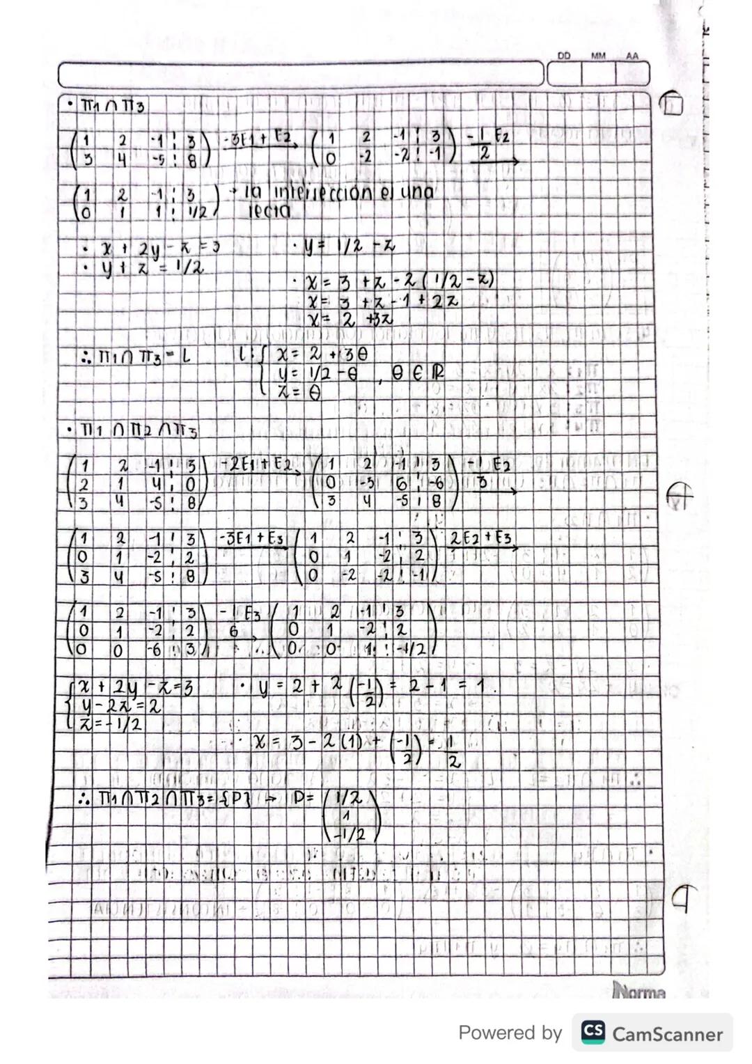 # Posición relativa DE DOS RECTAS EN EL PLANO

Sean 11 y 12 dos rectas en el plano, con vectores directores vi y
Va respectivamente. Entonce