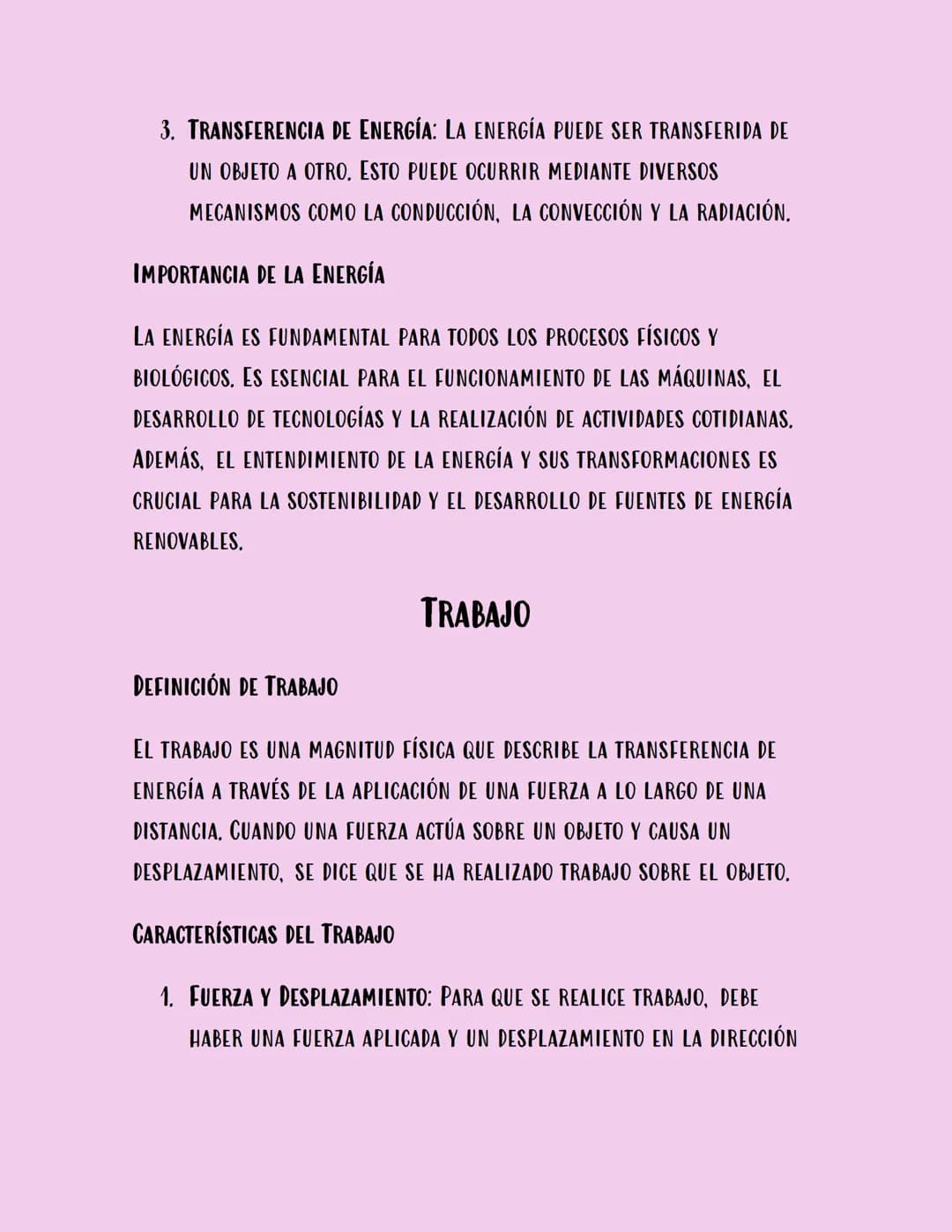 ENERGÍA Y TRABAJO
DEFINICIÓN DE ENERGÍA
ENERGÍA
LA ENERGÍA ES UNA MAGNITUD FÍSICA QUE PERMITE QUE LOS CUERPOS
REALICEN TRABAJO Y QUE SE MANI