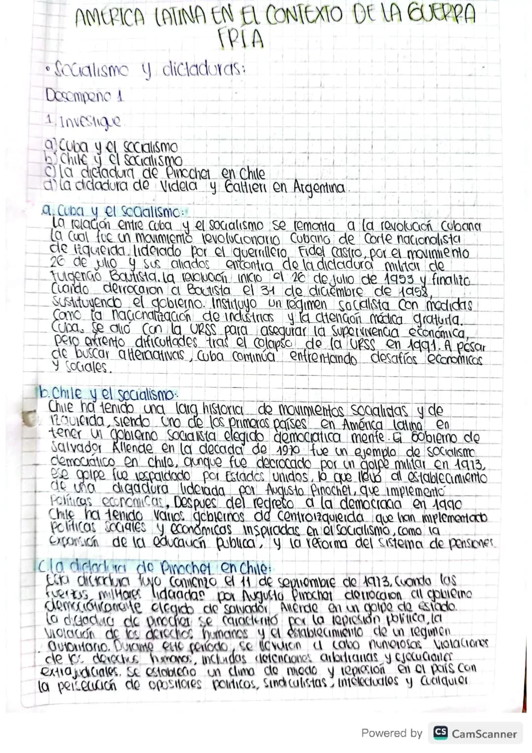 América latina en el contexto de la guerra fria