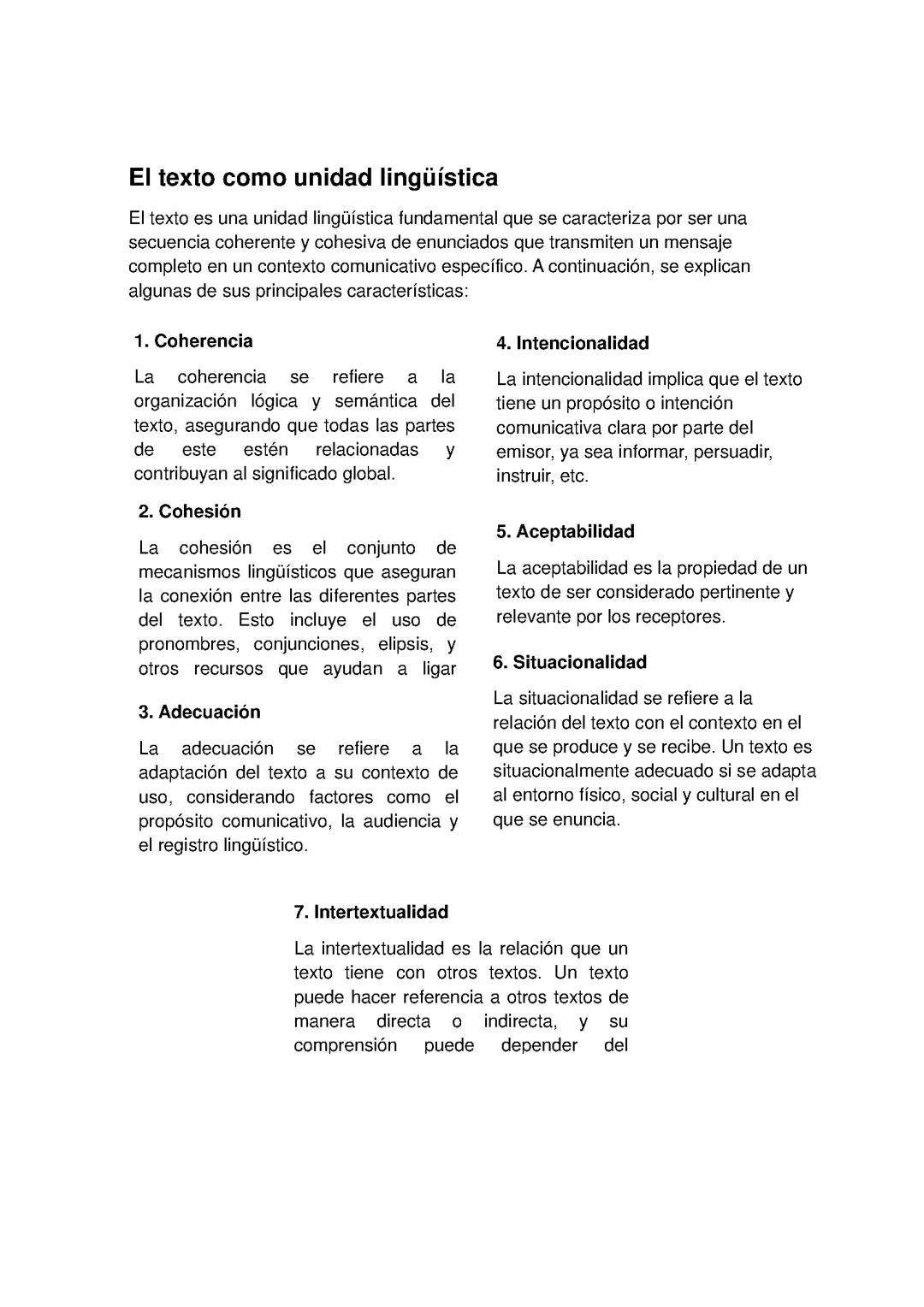 Exploración de los Tipos y Unidades del Texto