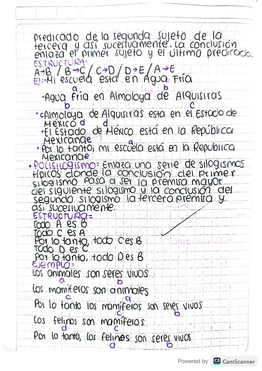 04 05 2
Silogismos
Es una construcción lógica que consta de una
premisa mayor, una premisa menor y una
Conclusión
1PM Todos los humanos resp