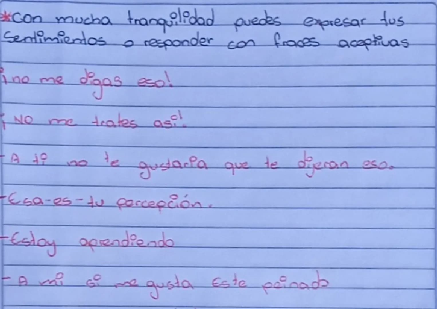 Ante on mal
Caminos
Los mejores caminos.
comentario
tenge
dos
Comentario
Negativo
Tomo mi tiempo-Respiro profundo
Alejarme de la
Situación
D