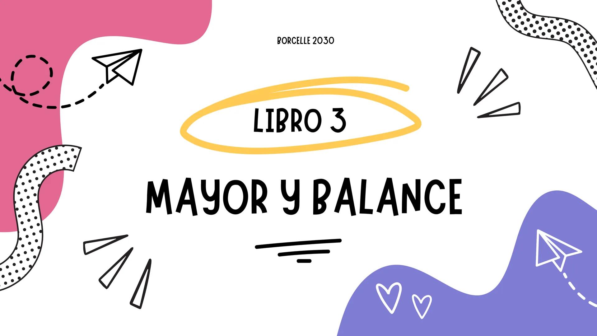 BORCELLE 2030

LIBRO 3

MAYOR Y BALANCE # ASPECTO LEGALES

Según la norma 68 los entes económicos deben
mantener organizados y conservar sus