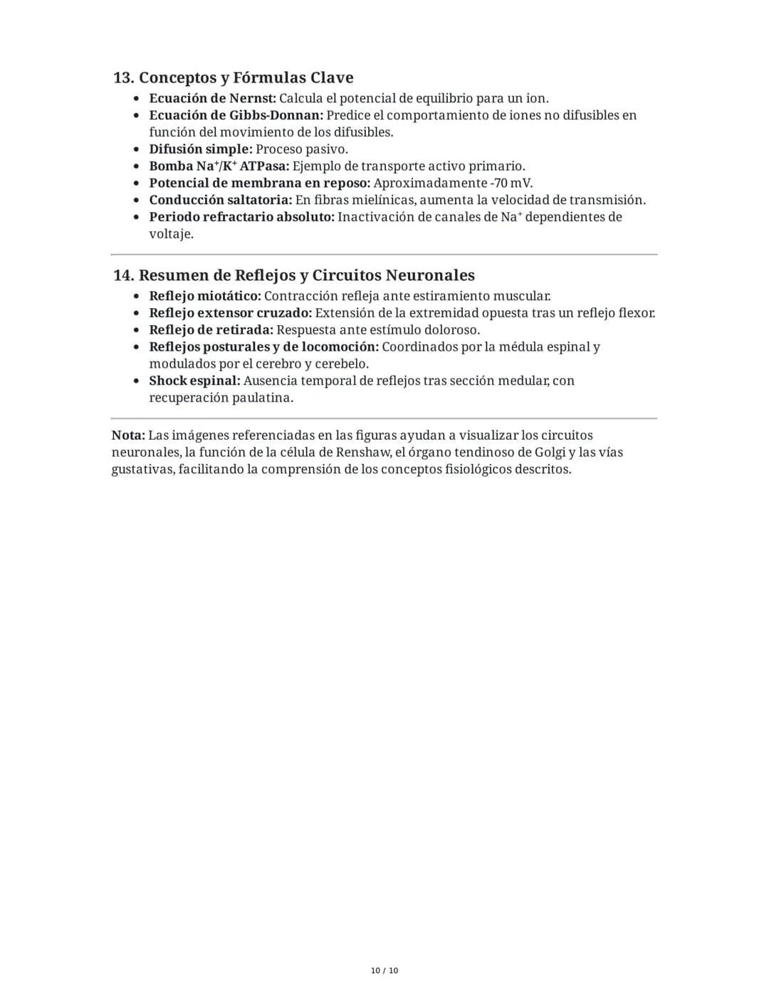 Guía de Fisiología - Unidad 1: La Célula y el Sistema Nervioso
1. La Célula: Unidad Anatómica, Fisiológica y Estructural
Estructura Celular
