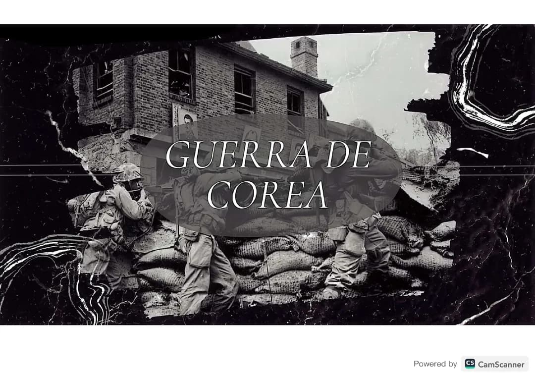 La guerra de corea
