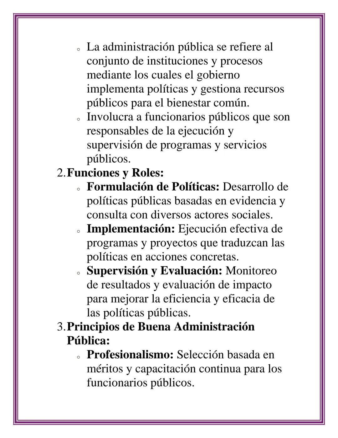 GOBERNANZA Y
ADMINISTRACIÓN
PÚBLICA
La gobernanza y la administración pública son
conceptos fundamentales para entender cómo se
organizan y 
