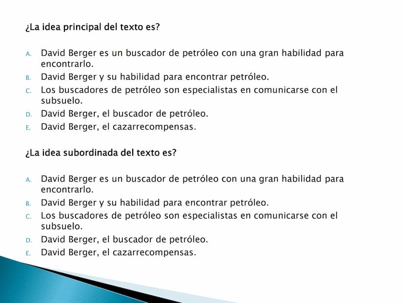 El tema y las ideas principales OBJETIVOS DE APRENDIZAJE
importancia de la idea temática en
la
▸ Reconoce la
comprensión y producción textua