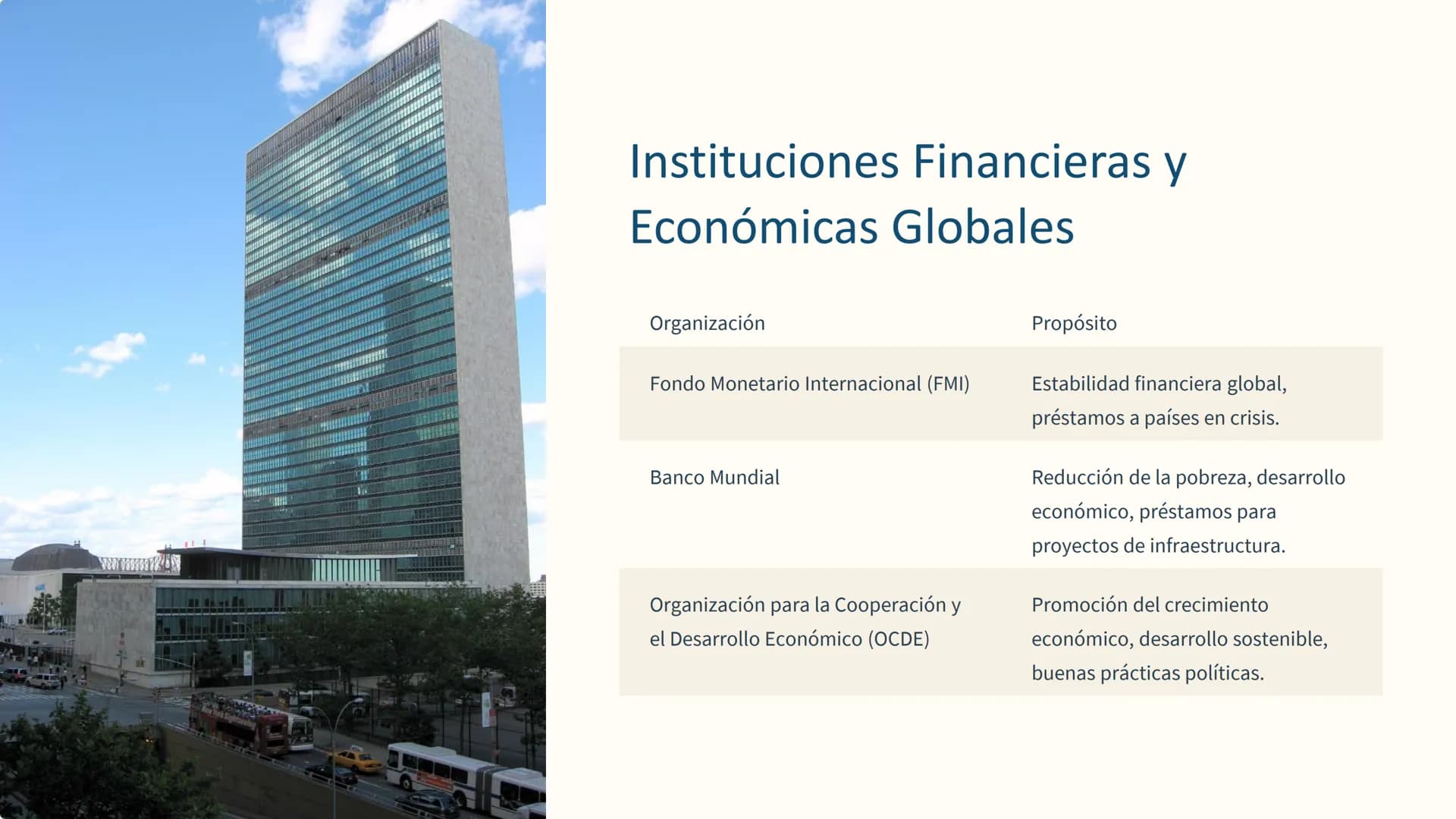 Economía Política
Internacional
La economía política internacional estudia la interrelación entre la
economía y la política en el sistema in