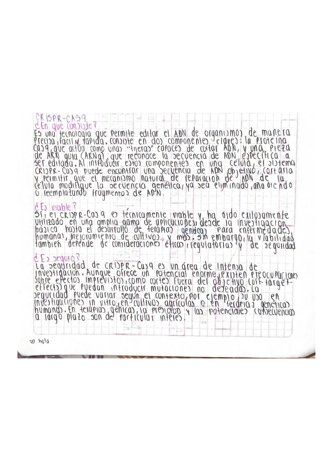 Técnica de Edición Genética: CRISPR-CAS9