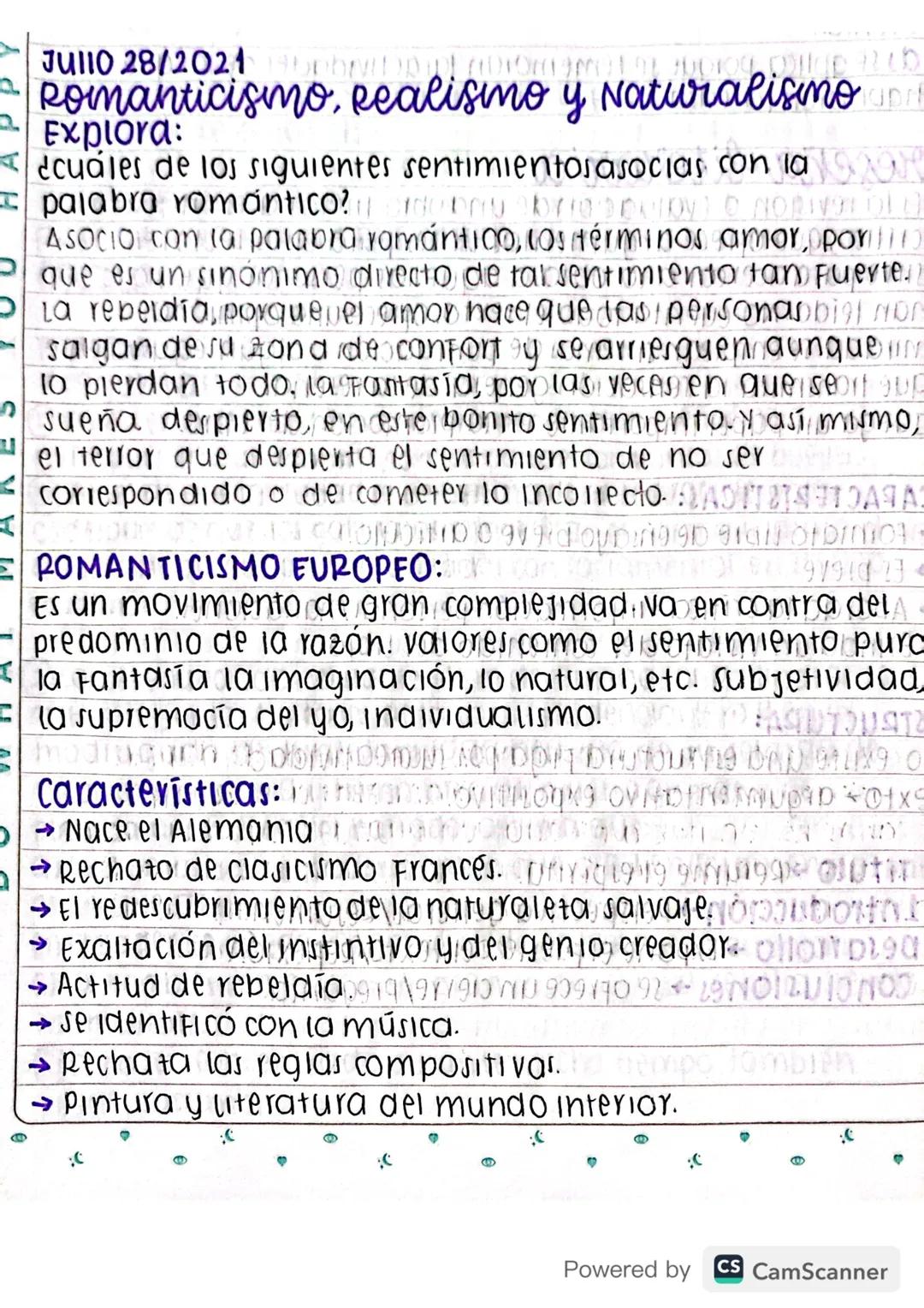 Lengua Castellana Grado 10 y 11: Explorando el Romanticismo, el Realismo y el Naturalismo