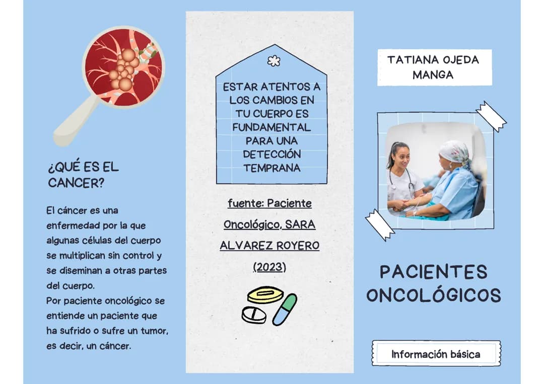 Folleto enfermedades oncológicas 
