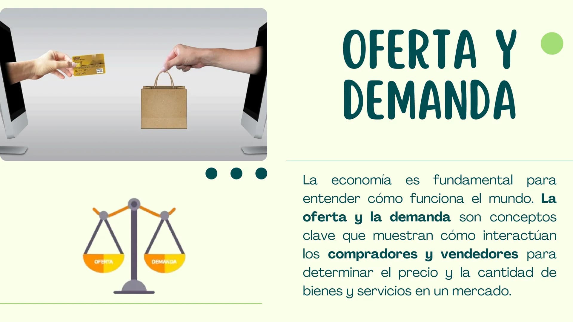 NAVEGANDO EL
$
LABERINTO
$
FINANCIERO CONTENIDO
UNA DESCRIPCIÓN DEL PROGRAMA DE LA PRESENTACIÓN.
•
Dinero
· Oferta y demanda
• Conceptos bás