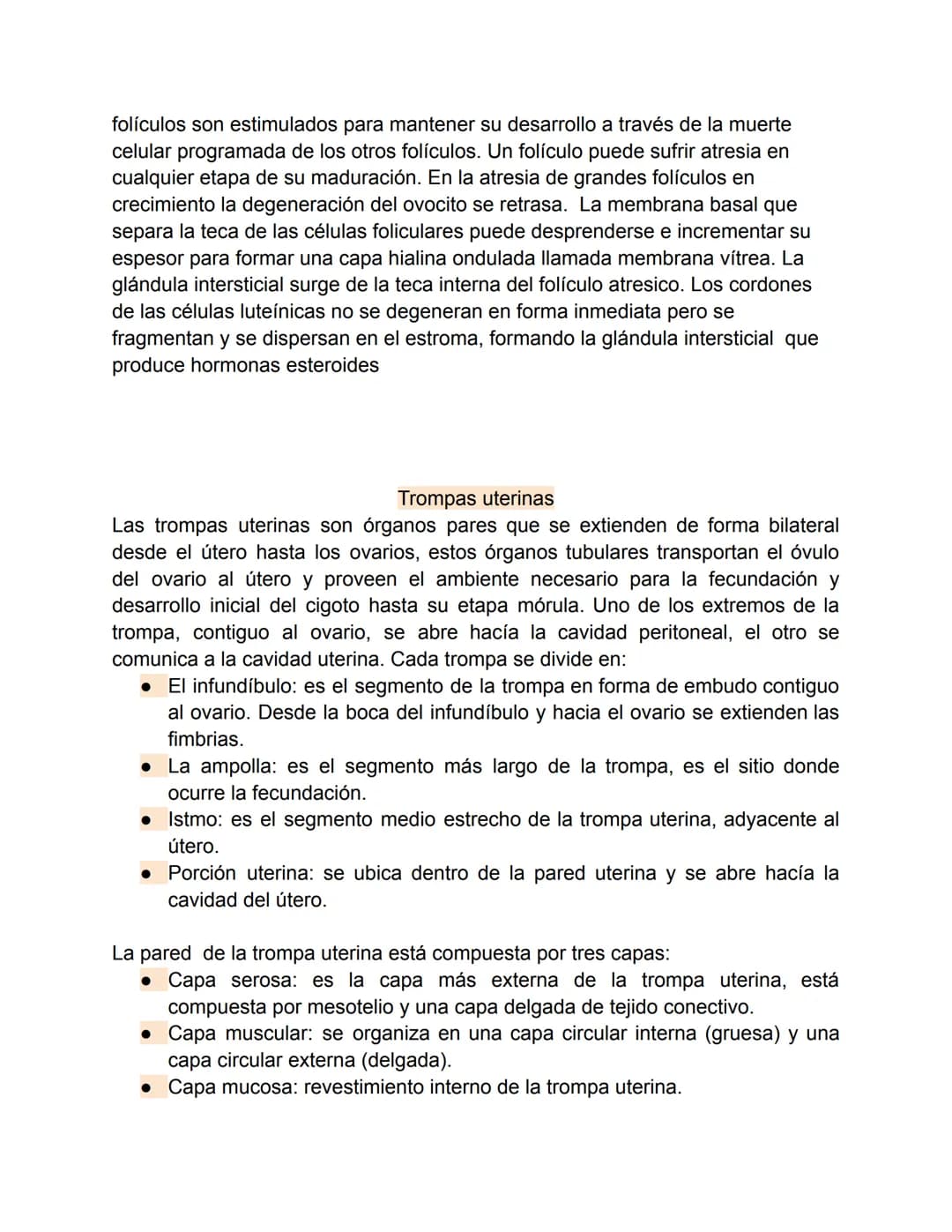 Aparato reproductor femenino-Valentina Becerra
Fundamentos del aparato reproductor femenino
El aparato genital femenino está compuesto por ó