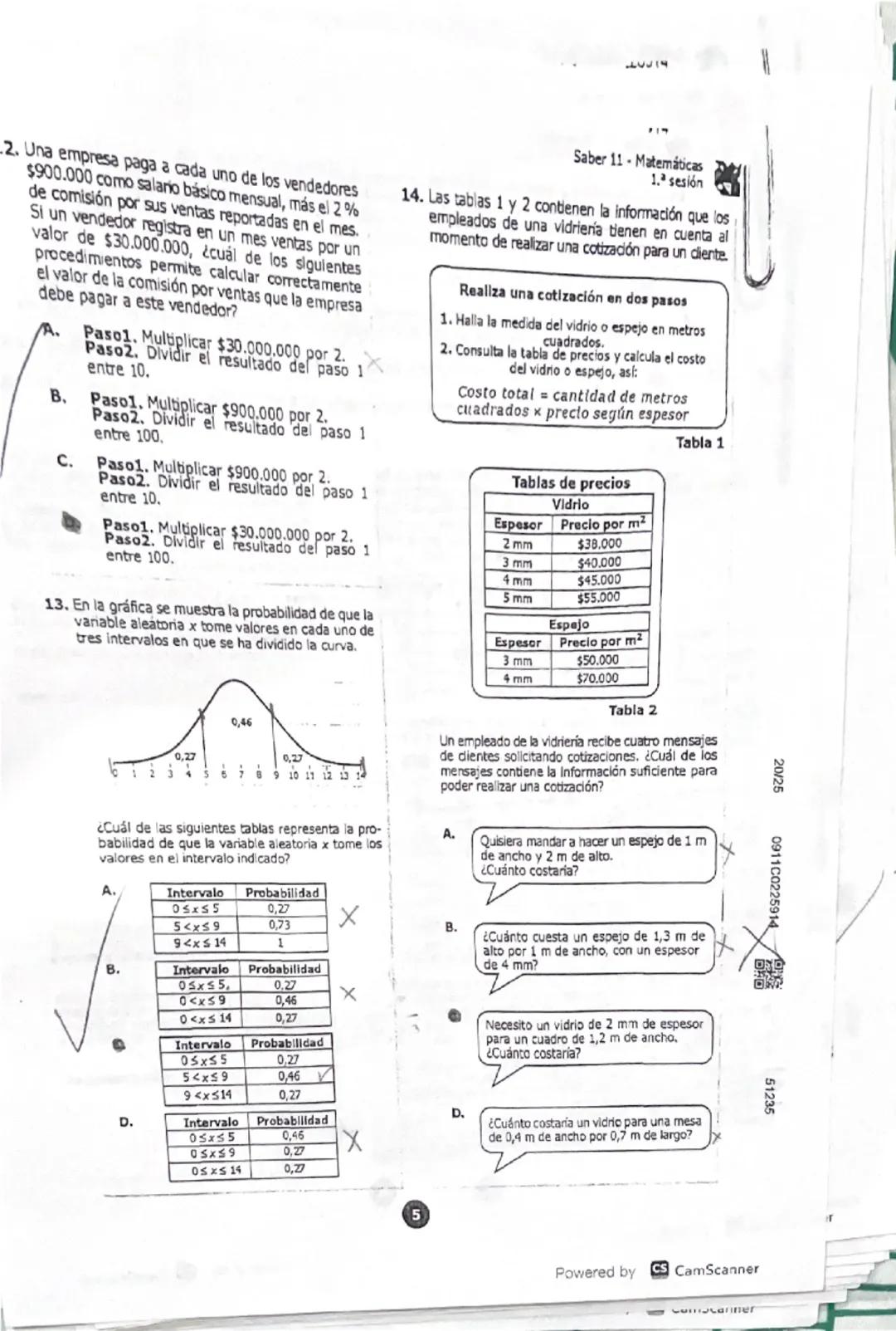# SABER 11°
# INGLÉS I
## PARTE 1
RESPONDA LAS PREGUNTAS DE LA 218 A LA 222 DE ACUERDO AL SIGUIENTE EJEMPLO.
¿Dónde puede ver estos avisos?.