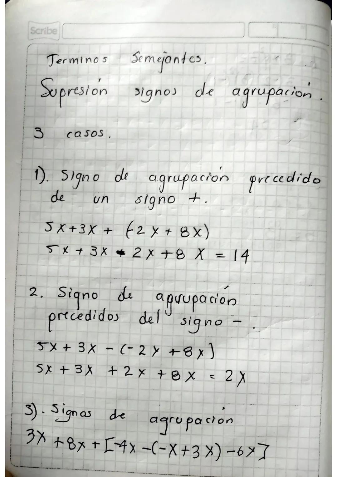 Términos semejantes 