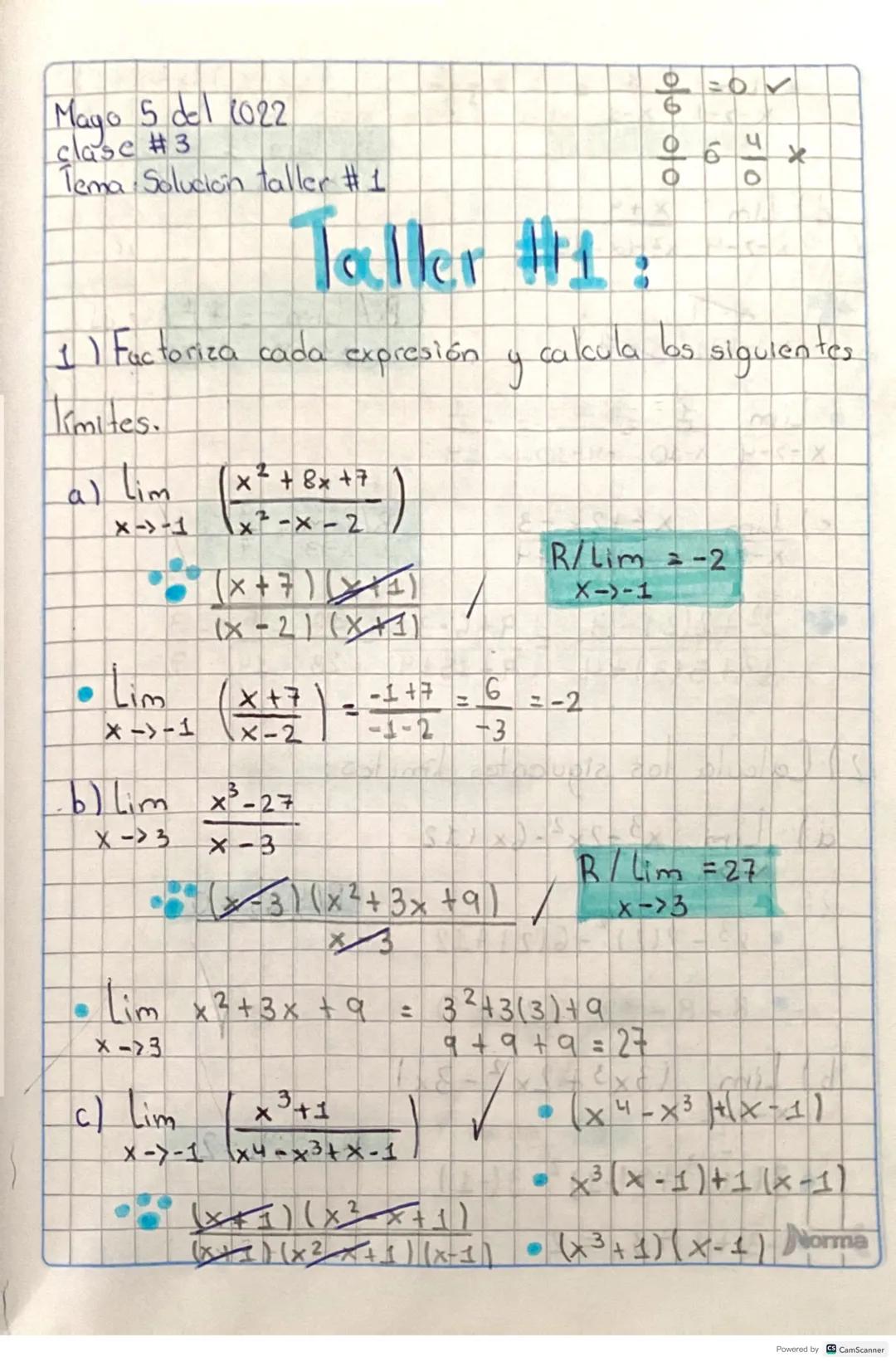 Abril 22 del 2022
clase #1
Aproximación Intuitiva al concepto
De limite:
El limite de una función es uno de los conceptos más
importantes
de