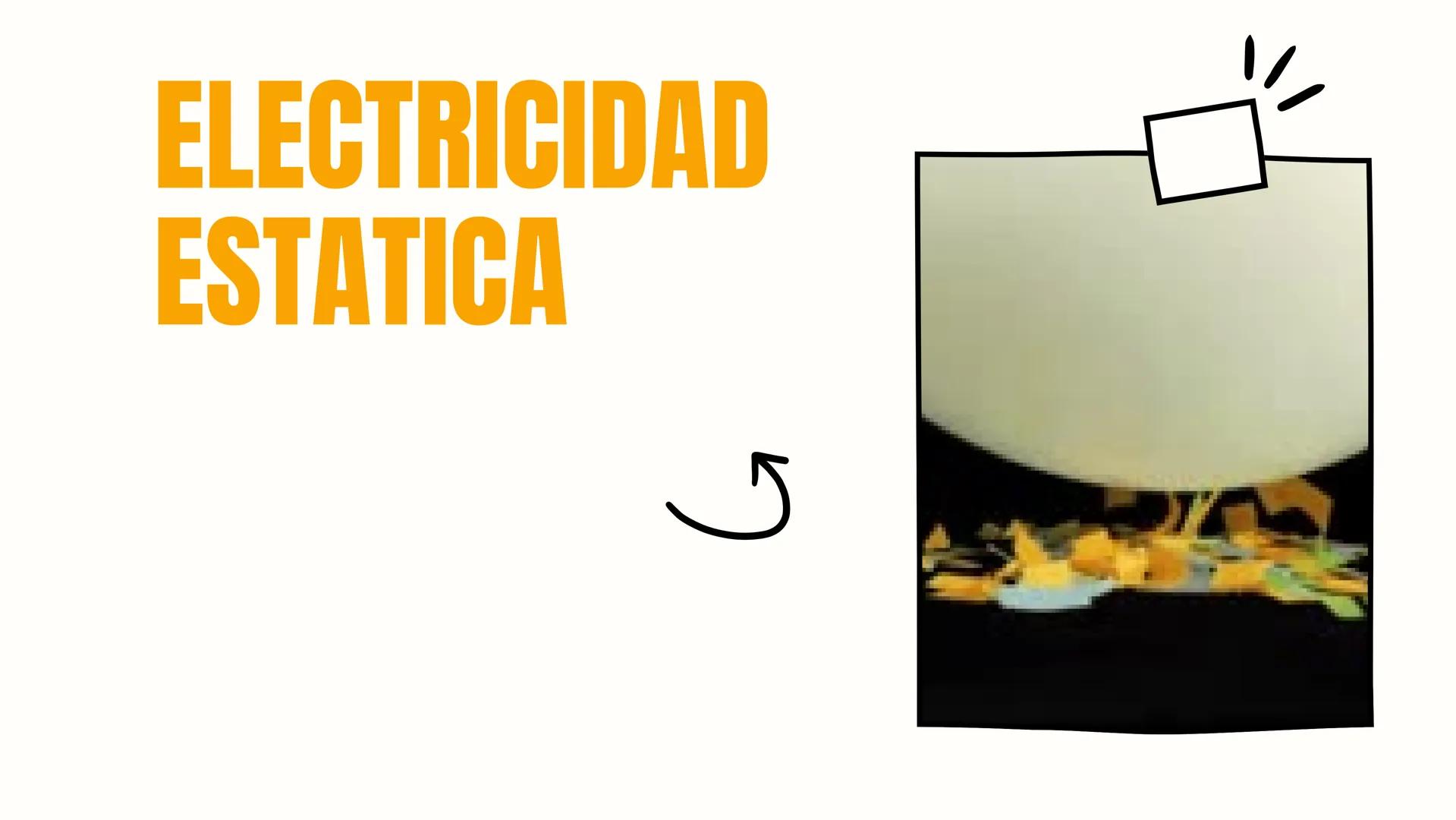 # ELECTRICIDAD
# ESTATICA + 
La electricidad estática es
Un fenómeno de las
superficies que se genera
cuando dos o más cuerpos
entran en con