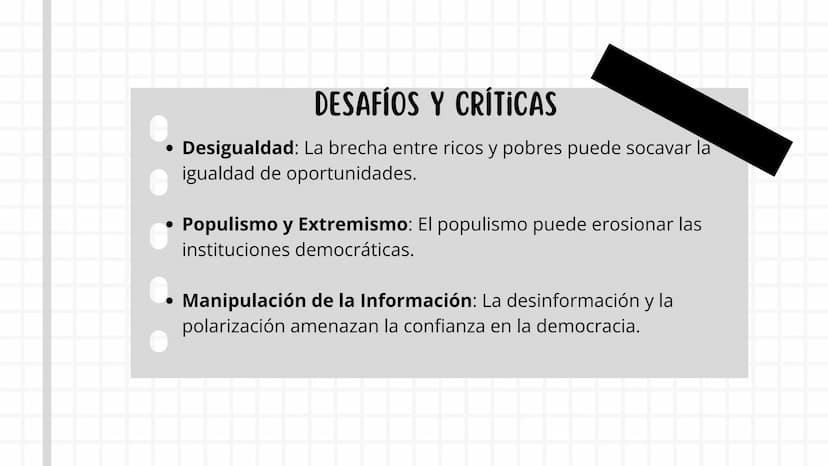 DEMOCRACIA ¿QUÉ ES LA DEMOCRACIA?
La democracia, un concepto arraigado en la
historia y la filosofía política, es mucho más
que un sistema d