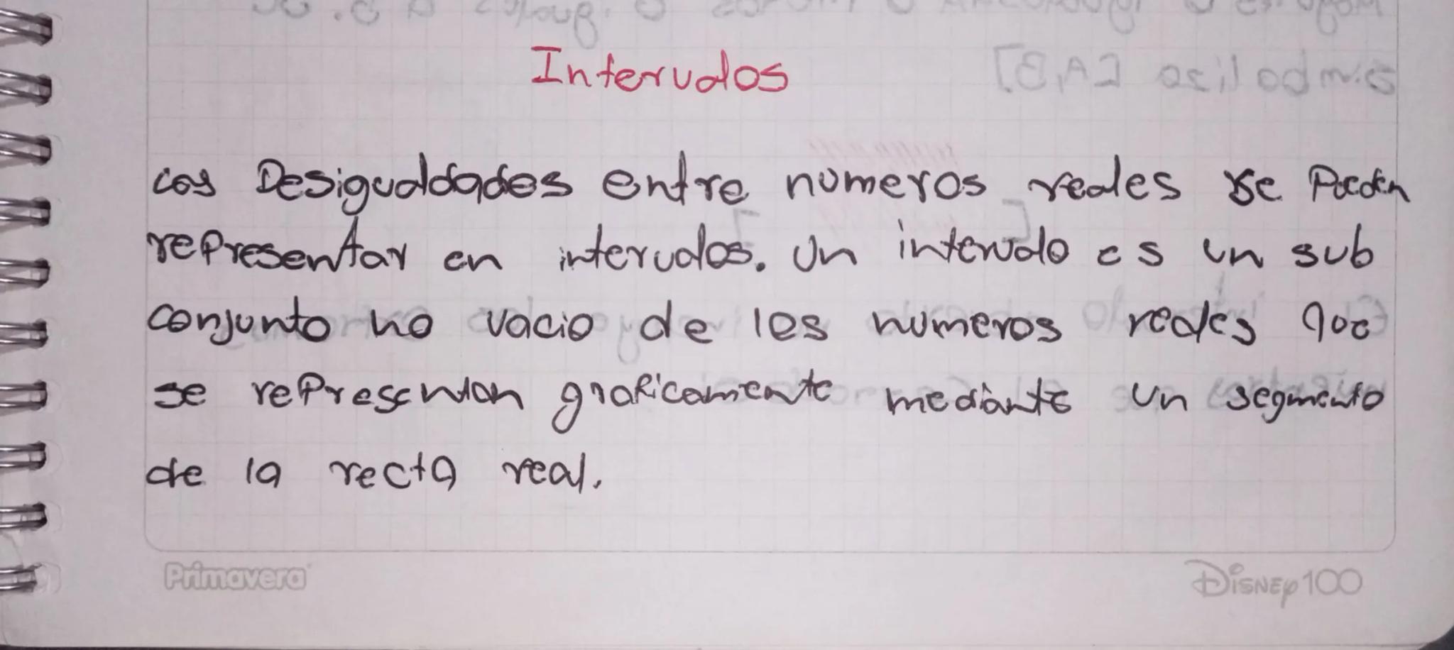 Interudos

[BA] acil odma

cos Desigualdades entre numeros reales re Porden
representar en interudos. Un interudo es un sub
conjunto no vaci