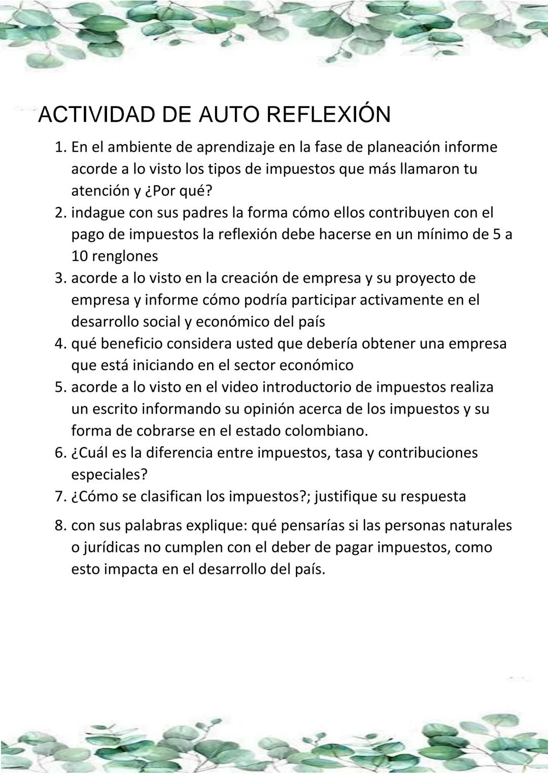 INSTITUCION EDUCATIVA ALBERTO MENDOZA MAYOR
SARA VELEZ HENAO
GRADO
10-1
SENA TRABAJO SENA
IMPUESTOS
CONTABILIZACIÓN DE
OPERACIONES CONTABLES