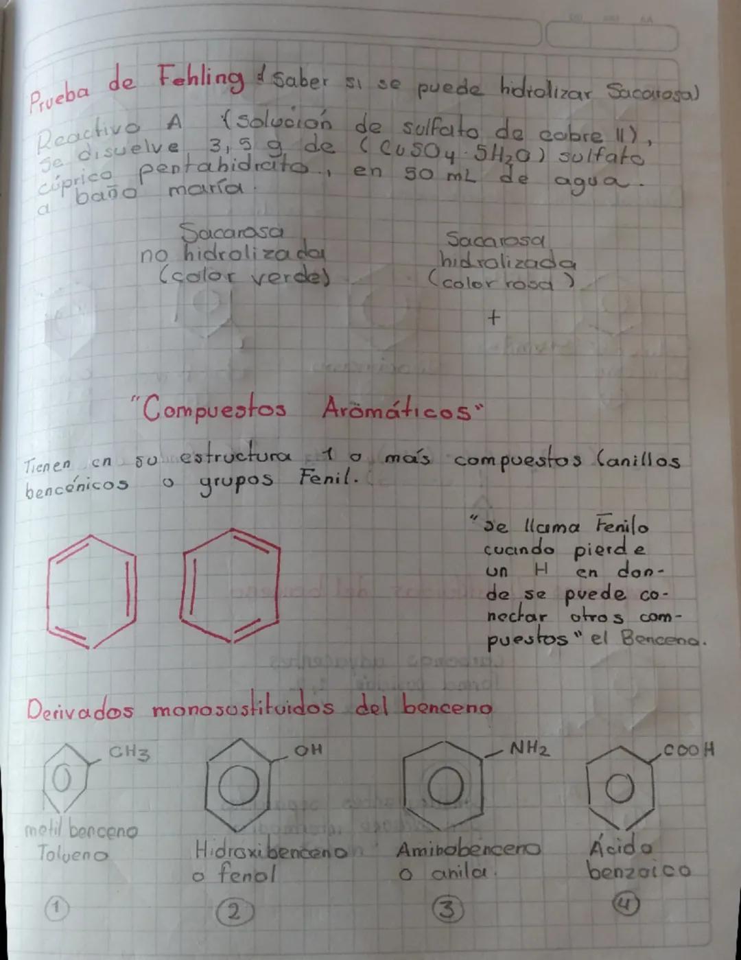 P
Prueba de Fehling Saber si se puede hidrolizar Sacara)
Reactivo A
(solución de sulfato de cabre 11),
Se disuelve 3,5 g de (CuSO4.5H20) sul