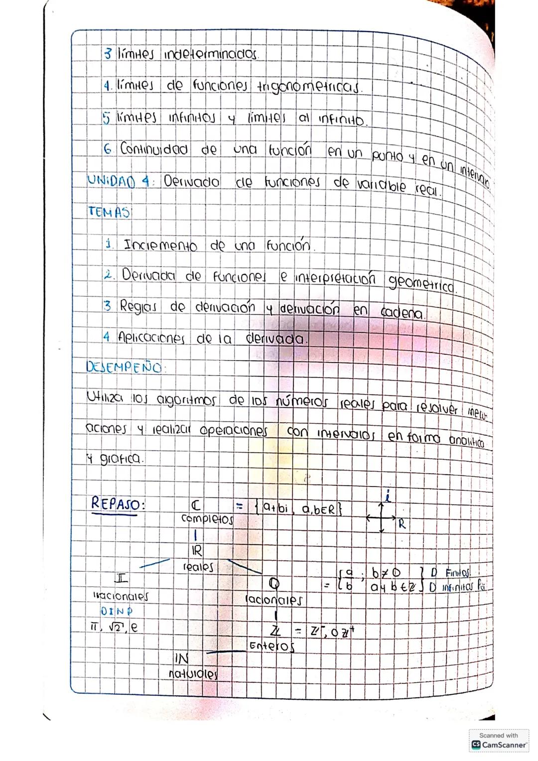 CONTENIDO
UNIDAD 1 LOs números reales
TEMAS:
1. El conjunto de los números reales.
2 Desigualdades.
3. Intervalos
4. Valor Absoluto.
5. Inec