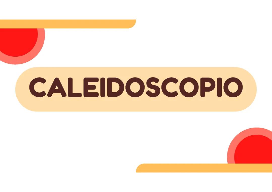 Caleidoscopio - Arte y Colores en Movimiento