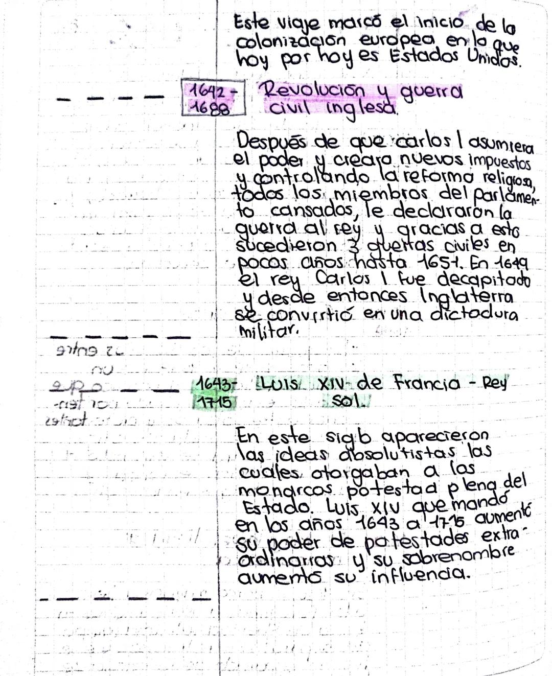 ACONTECIMIENTOS
Del siglo XVII 1 ene 1601 - 31 dic 1700.
Siglo de oro Español, publicación de Don
Quijote de la Mancha.
Siglo de Oro Español