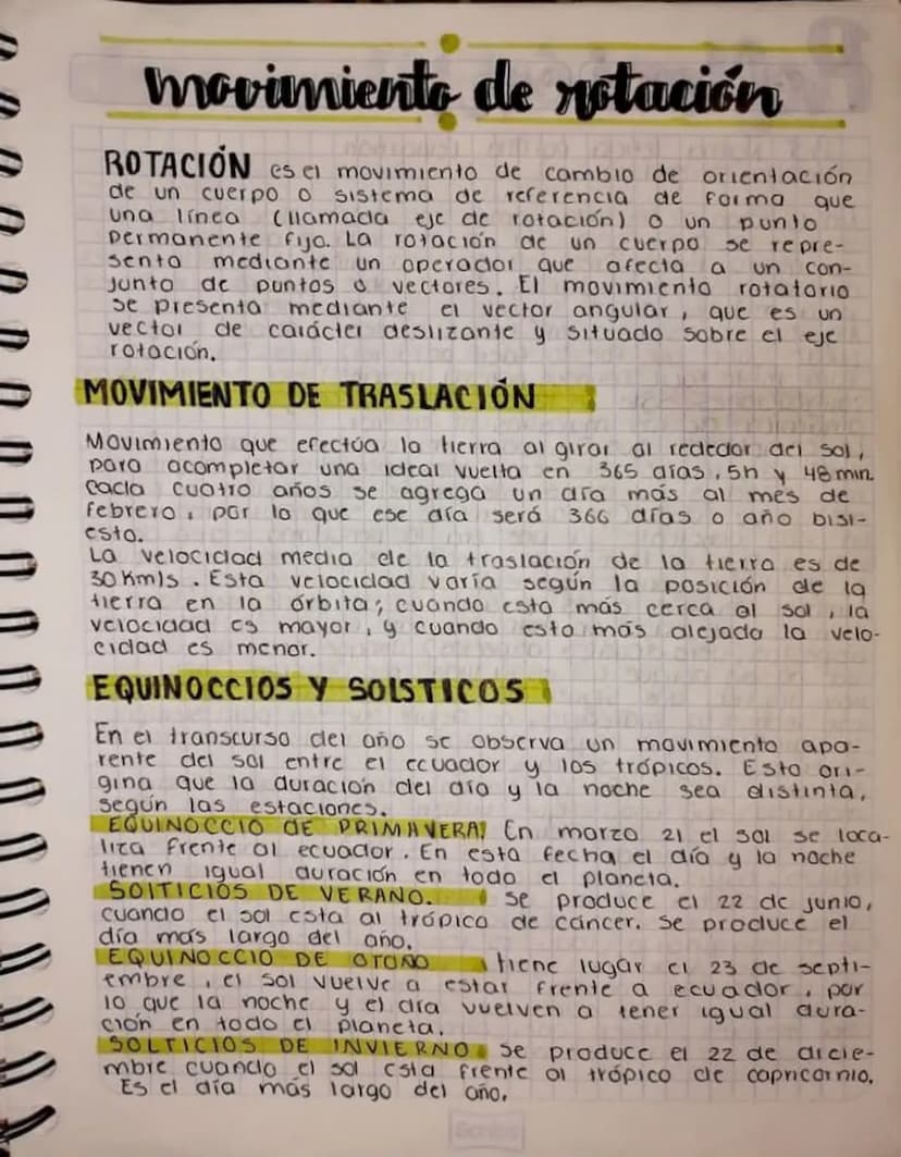 movimiento de rotación
ROTACION es el movimiento de camb
Senta
de orientación
de forma que
de un cuerpo o Sistema de referencia
una línea (l