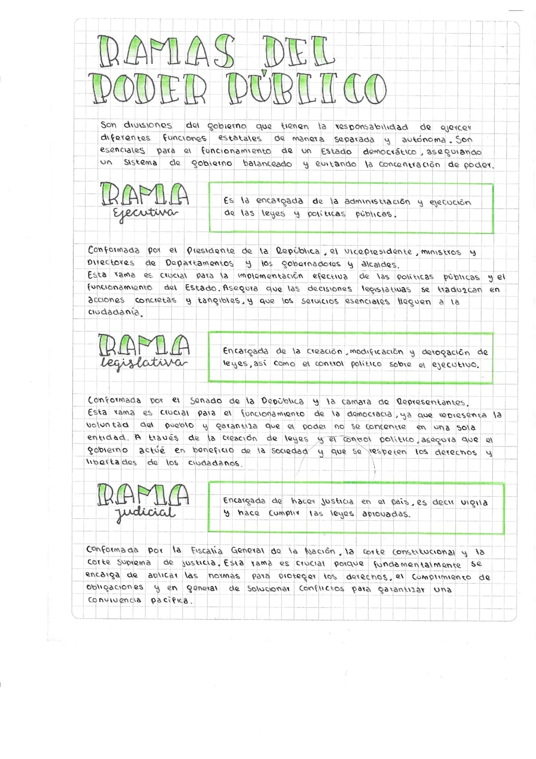 Ramas del Poder Público