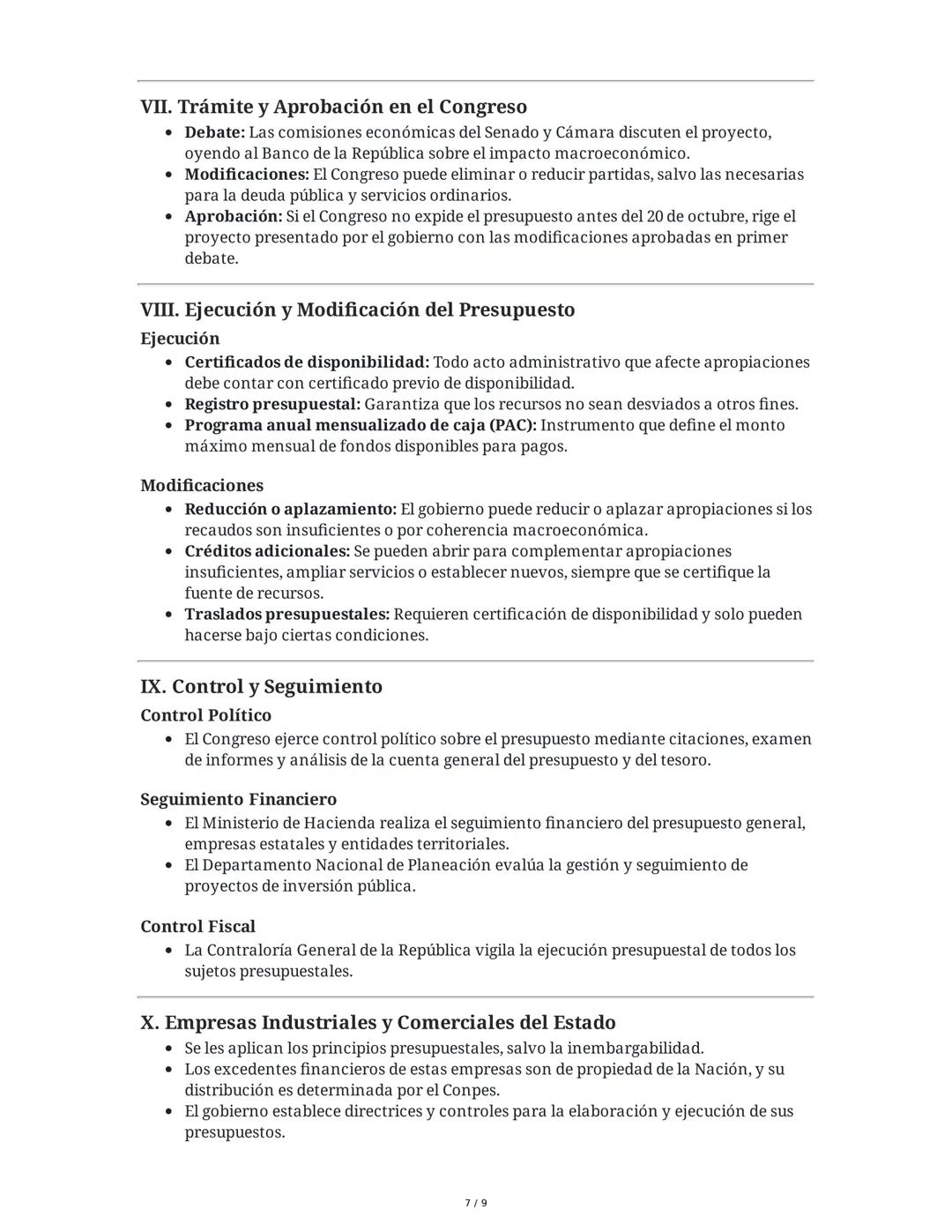 Resumen Extendido del Decreto 111 de 1996 - Estatuto Orgánico
del Presupuesto de Colombia
Introducción
El Decreto 111 de 1996 compila y unif