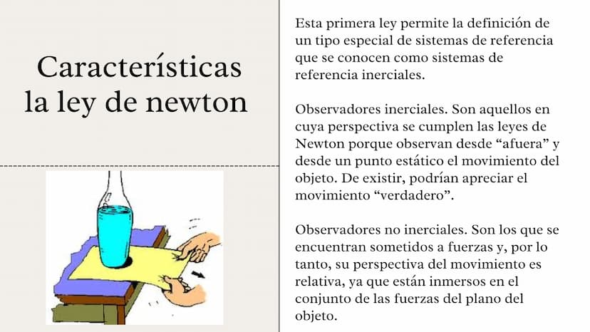 Primera ley de
Newton Introducción
Isaac Newton (1642-1727), basándose en los
estudios de Galileo y Descartes.
1684
Principios matemáticos d