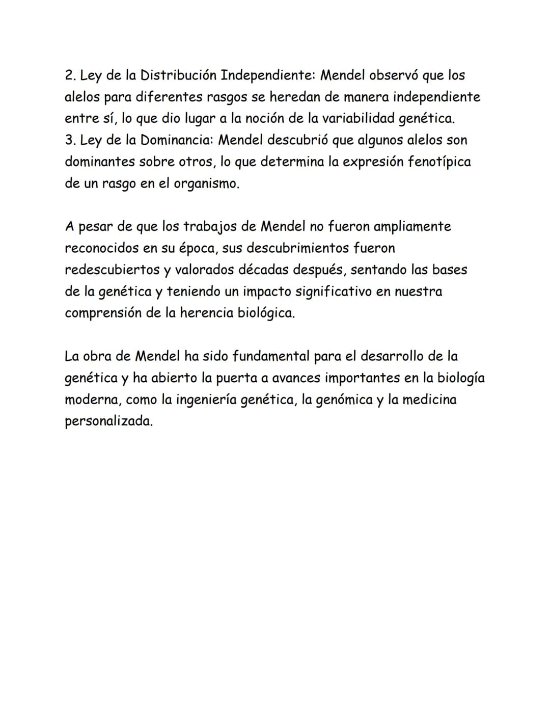 Gregor Johann Mendel, nacido el 20 de julio de 1822 en Moravia
(actualmente parte de la República Checa), fue un monje agustino y
botánico q