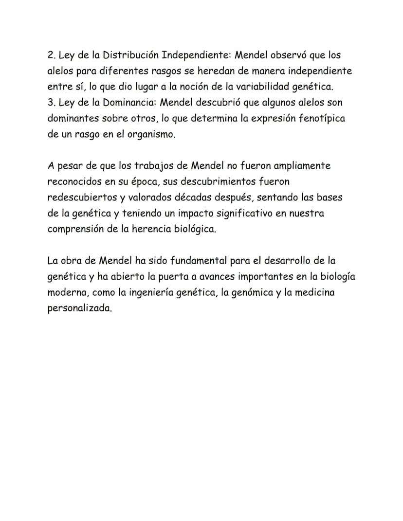Gregor Johann Mendel, nacido el 20 de julio de 1822 en Moravia
(actualmente parte de la República Checa), fue un monje agustino y
botánico q